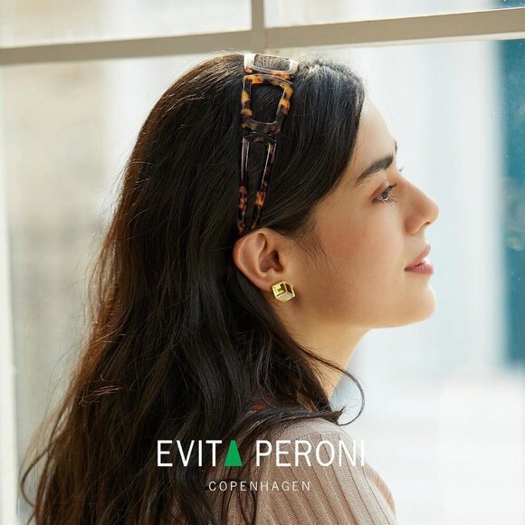 Tortoise Shell Headband Women Wide Hollow Non-slip Comfortable Fashion Acetate main image 5